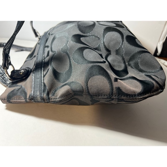 Coach Black Signature Tote Bag - Picture 3 of 7